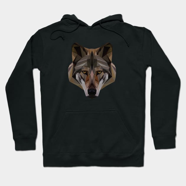 GeoWolf Hoodie by Georgeswift